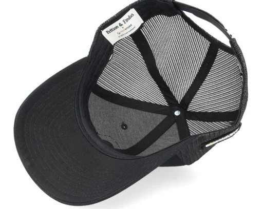 Findus Skiing Black Trucker - Pettson och Findus