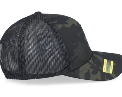Finland Army Skull Multicam Black Trucker - Army Head