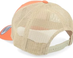 Fir Mountain Patch Orange/Khaki Trucker - Wild Spirit