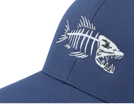 Fish Bones Navy Flexfit - Skillfish