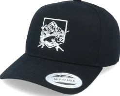 Fishing Badge Black A-Frame Adjustable - Skillfish