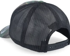 Fishing Boat Wide Patch Wood Camo/Black Trucker - Hunter