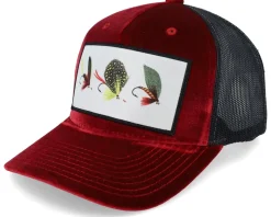 Fishing Flies Velvet Black Trucker - Skillfish