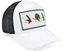 Fishing Flies Velvet White/Black Trucker - Skillfish