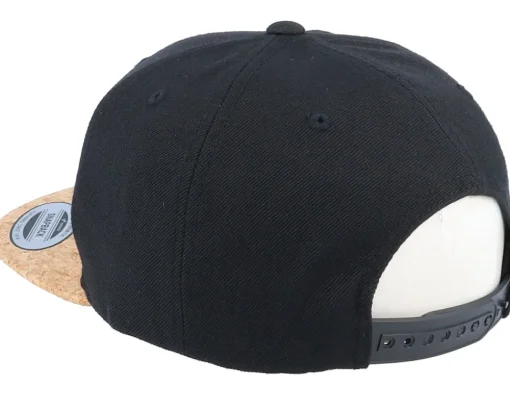 Fishing Hooks Patch Black/Cork Snapback - Skillfish