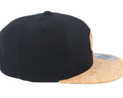 Fishing Hooks Patch Black/Cork Snapback - Skillfish