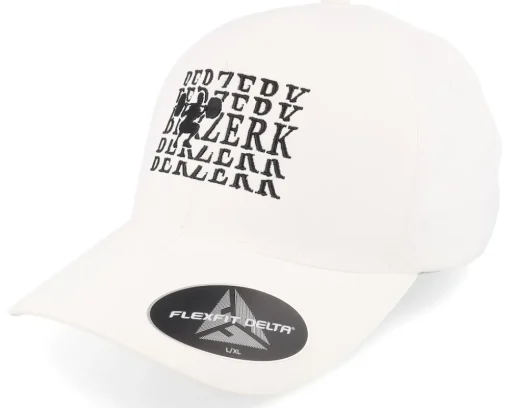 Fitness Workout Man Delta White Flexfit - Berzerk
