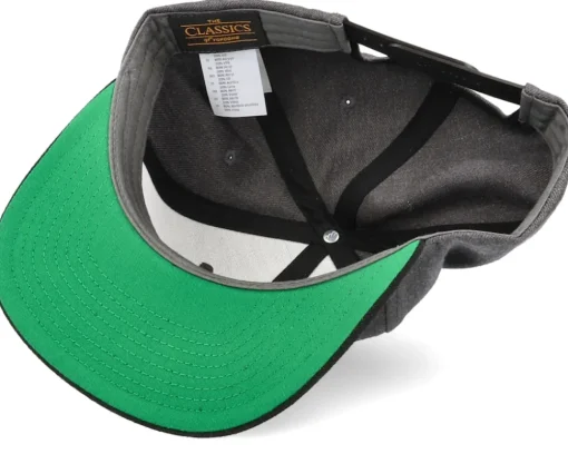 Fitness X Charcoal/Black Snapback - Berzerk
