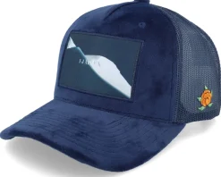 Fjällen Velvet Navy Trucker - SQRTN