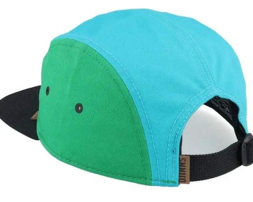 Flat Cap Ioi Soundwaves Multi Black 5-Panel - Djinns