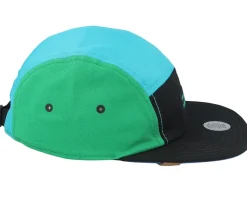 Flat Cap Ioi Soundwaves Multi Black 5-Panel - Djinns