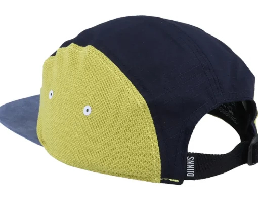 Flat Cap Mix Fabrics Multi Wine 5-Panel - Djinns