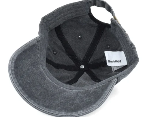 Floating & Chilling Beaver Black Dad Cap - Wild Spirit