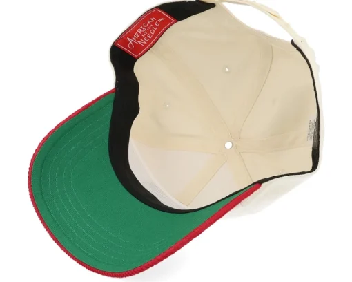 Florida Panthers Burnett Cream/Dark Red A-frame Adjustable - American Needle