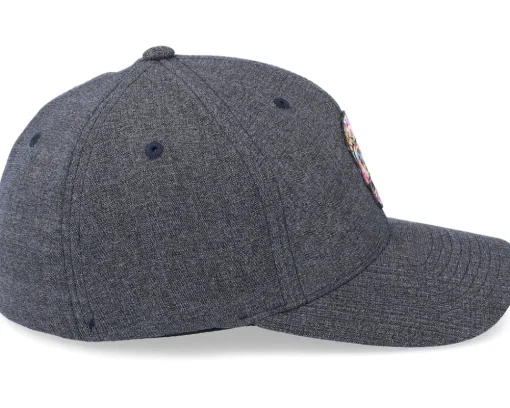 Flowers Skull Patch Melange Grey - Flexfit
