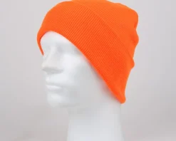 Fluorescent Orange Cuff Blank Beanie - Beechfield