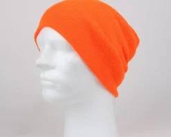Fluorescent Orange Cuff Blank Beanie - Beechfield