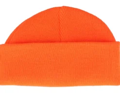 Fluorescent Orange Short Blank Beanie - Beechfield