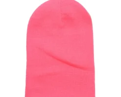 Fluorescent Pink Cuff Blank Beanie - Beechfield