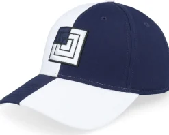 Flw Quad Back Range White/Navy Adjustable - American Needle