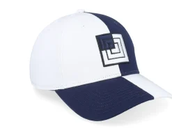 Flw Quad Back Range White/Navy Adjustable - American Needle