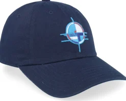 Flw Twill New Raglan Frank Lloyd Wright Navy Dad Cap - American Needle