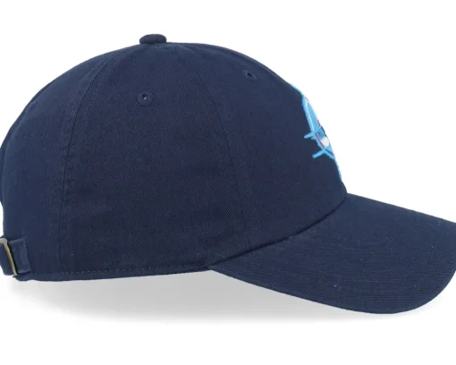 Flw Twill New Raglan Frank Lloyd Wright Navy Dad Cap - American Needle