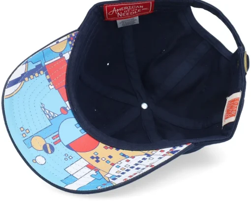 Flw Twill New Raglan Frank Lloyd Wright Navy Dad Cap - American Needle