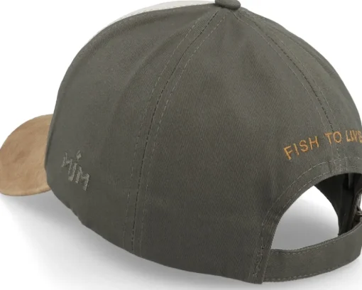Flyfishing Junkie Love To Hook Up Olive Adjustable - MJM Hats
