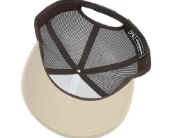Flying Eagle Embroidery Khaki/Brown Trucker - Wild Spirit