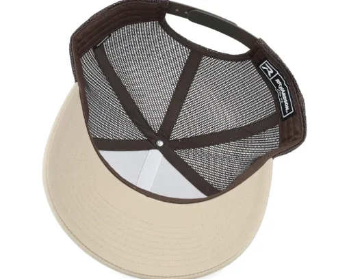 Flying Eagle Embroidery Khaki/Brown Trucker - Wild Spirit