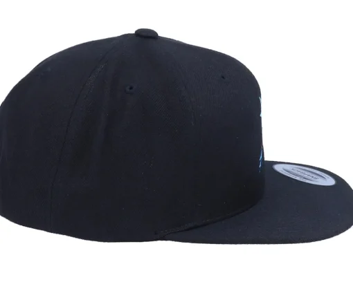 Flying Paper Parrot Black Snapback - Iconic