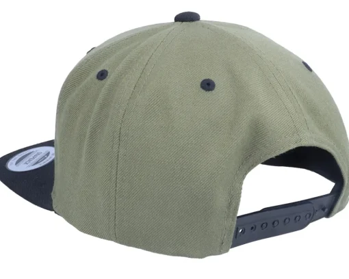 Flying Paper Parrot Coyote Olive/Black Snapback - Origami