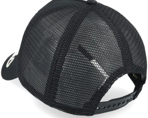 Flying Snake Black/Black A-Frame Trucker - Ed Hardy