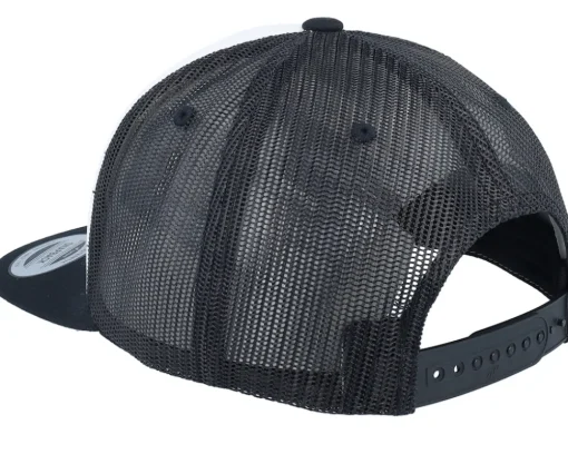 Foam Black/White/Black Trucker - Yupoong