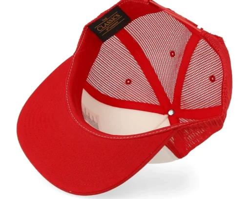 Foam Red/White/Red Trucker - Yupoong