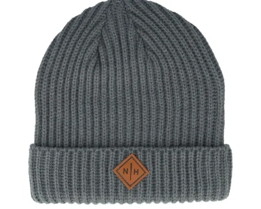 Folder Beanie Grey Cuff - Northern Hooligans