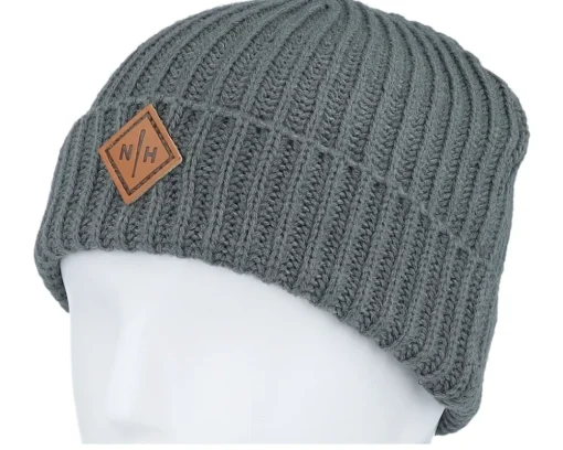 Folder Beanie Grey Cuff - Northern Hooligans
