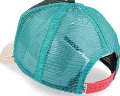 Food Coffee Black/Turquoise Trucker - Djinns