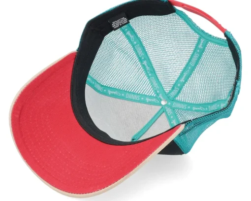 Food Coffee Black/Turquoise Trucker - Djinns