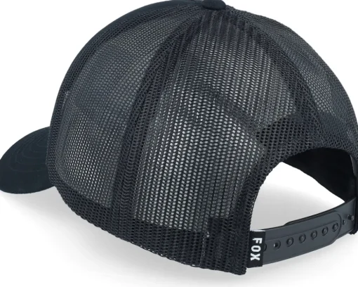 Fox Head Hat Black Trucker - Fox