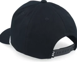 Fox Head Rope Hat Black A-Frame Adjustable - Fox