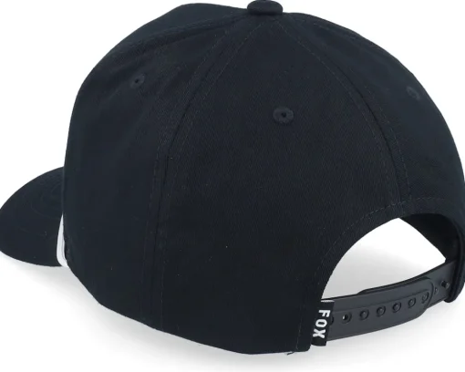 Fox Head Rope Hat Black A-Frame Adjustable - Fox