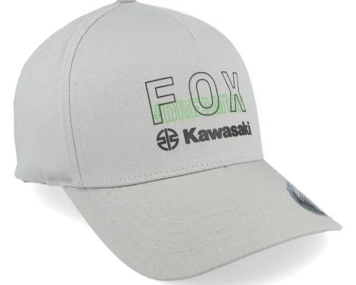 Fox X Kawi Steel Grey Flexfit - Fox