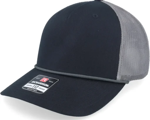 112fpr Split Loden/Black/Black Rope Trucker - Richardson