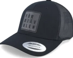 För Djävulen Patch Black Trucker - Kränkt!