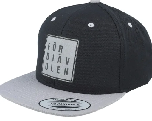 För Djävulen Patch Navy Snapback - Kränkt!