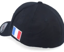 France Army Skull Black Wooly Combed Flexfit - Army Head