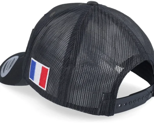 France Army Skull Multicam Black Trucker - Army Head