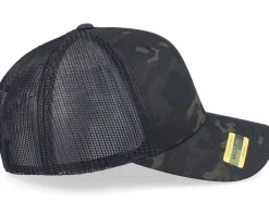 France Army Skull Multicam Black Trucker - Army Head